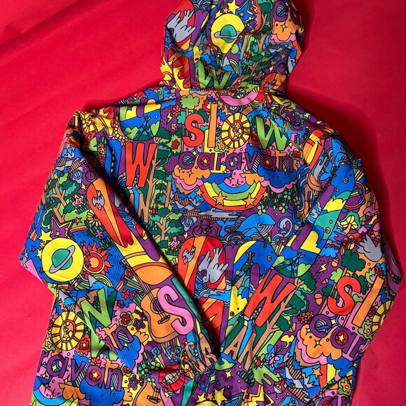 Go Slow Caravan Harajuku Windbreaker – Unisex Size Women’s M / Men’s S – NWT - Picture 7 of 12